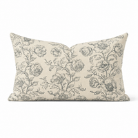 Mabel Pillow Cover - Sky Blue - 12" x 21"