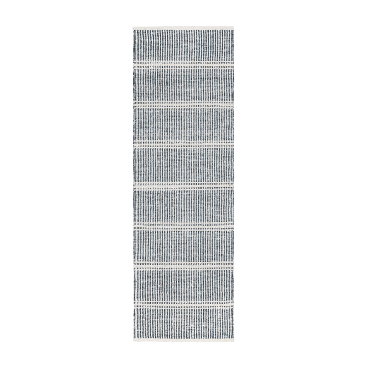 Malta Handwoven Wool Rug - Blue