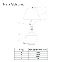 Malta Table Lamp