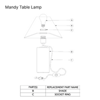 Mandy Table Lamp