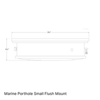 Marine Porthole Flush Mount
