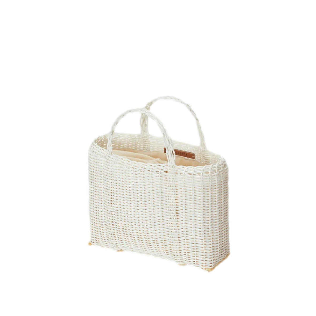 Mini Tote - Greyish-White