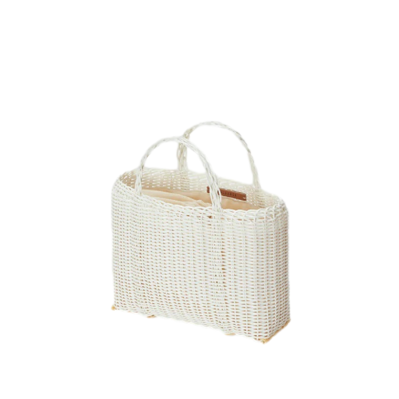 Mini Tote - Greyish-White