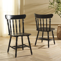 Nellie Chair in Black - Set of 2