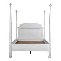 New Douglas Bed - White Wash