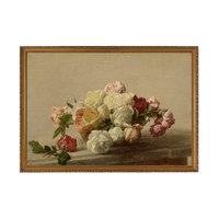 Olden Year Roses - Unframed Art Print