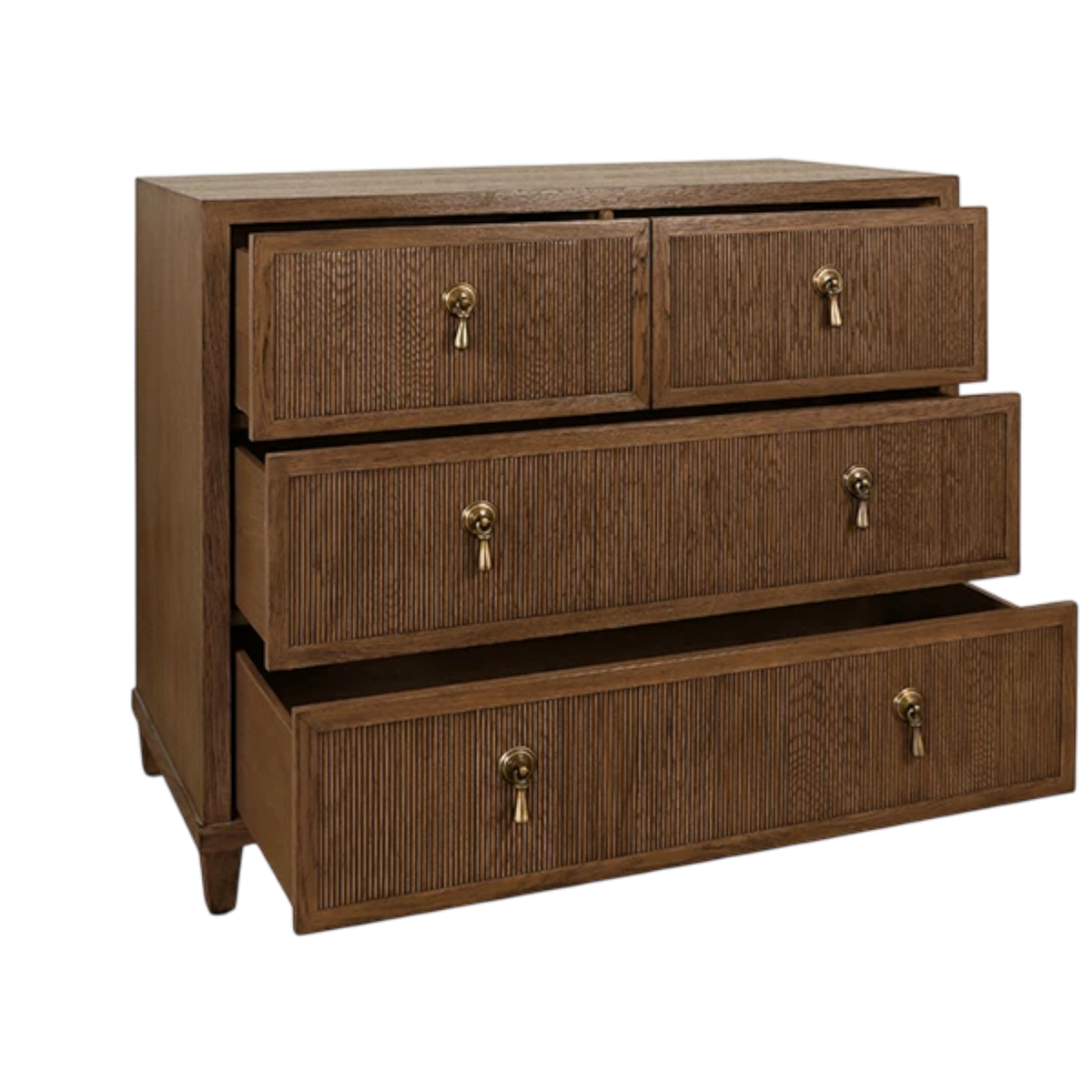 Hugh Chest - Provincial Brown
