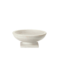 Rory Pedestal Marble Bowl