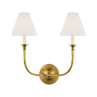 Piaf Double Sconce