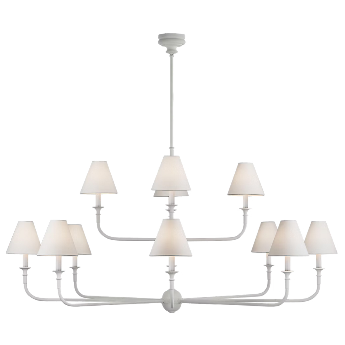 Piaf Grande Two-Tier Chandelier