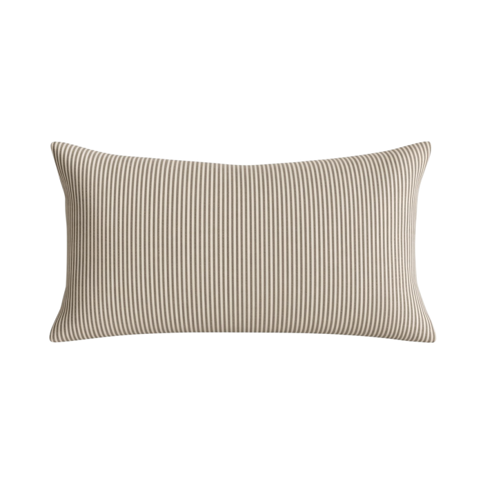 Sallie Striped Pillow Cover - Grey