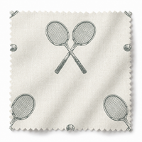 Racquet Pillow Cover - Laurel Green
