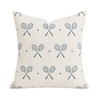 Racquet Pillow Cover - Marine