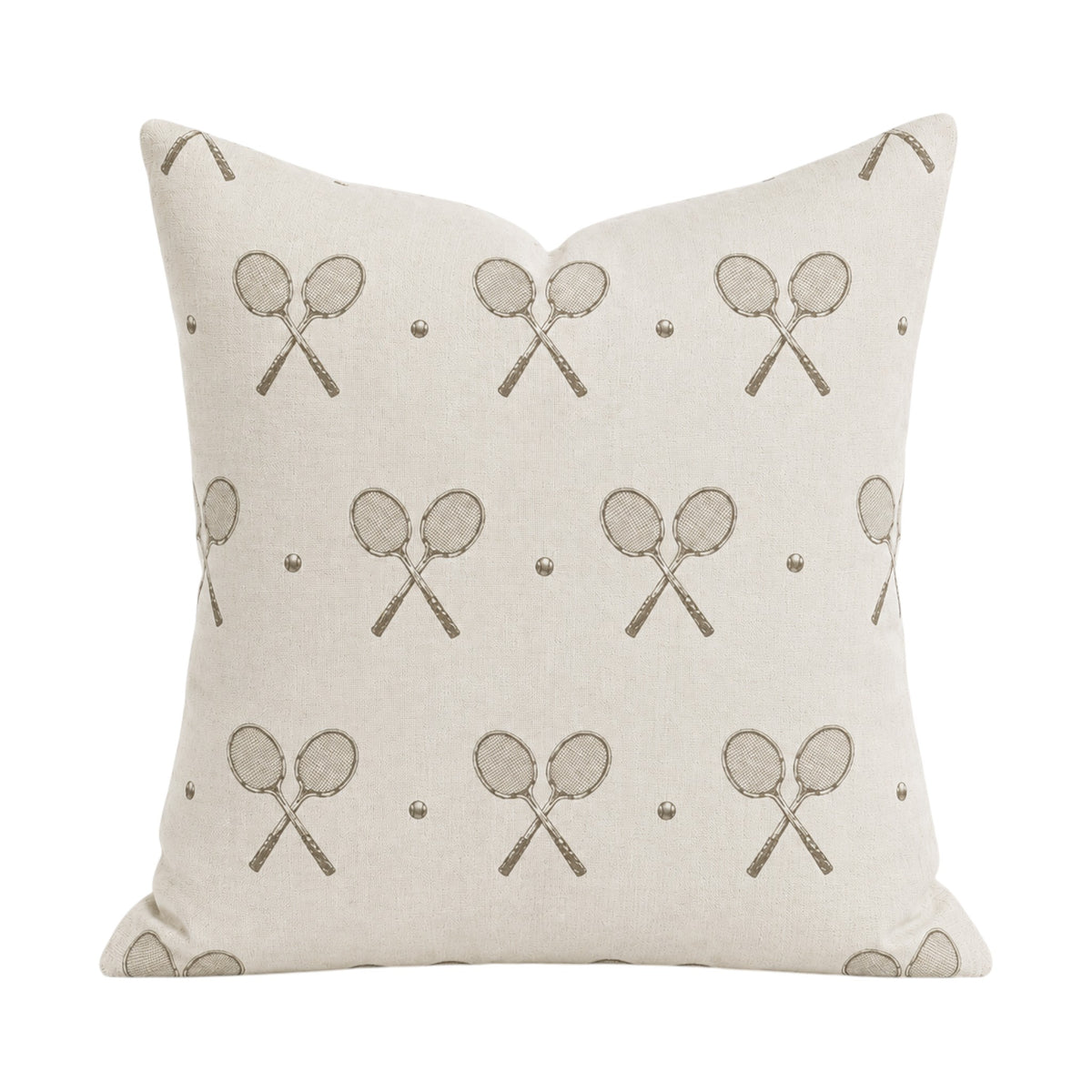 Racquet Pillow Cover - Oak