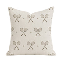 Racquet Pillow Cover - Oak