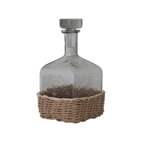 Remy Rattan & Glass Carafe