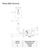 Rhea Wall Sconce