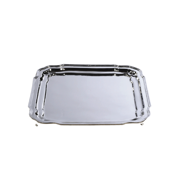 Rhodes Polished Silver Tray