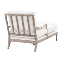 Rouleau Chaise Lounge - White