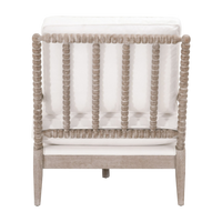Rouleau Chaise Lounge - White