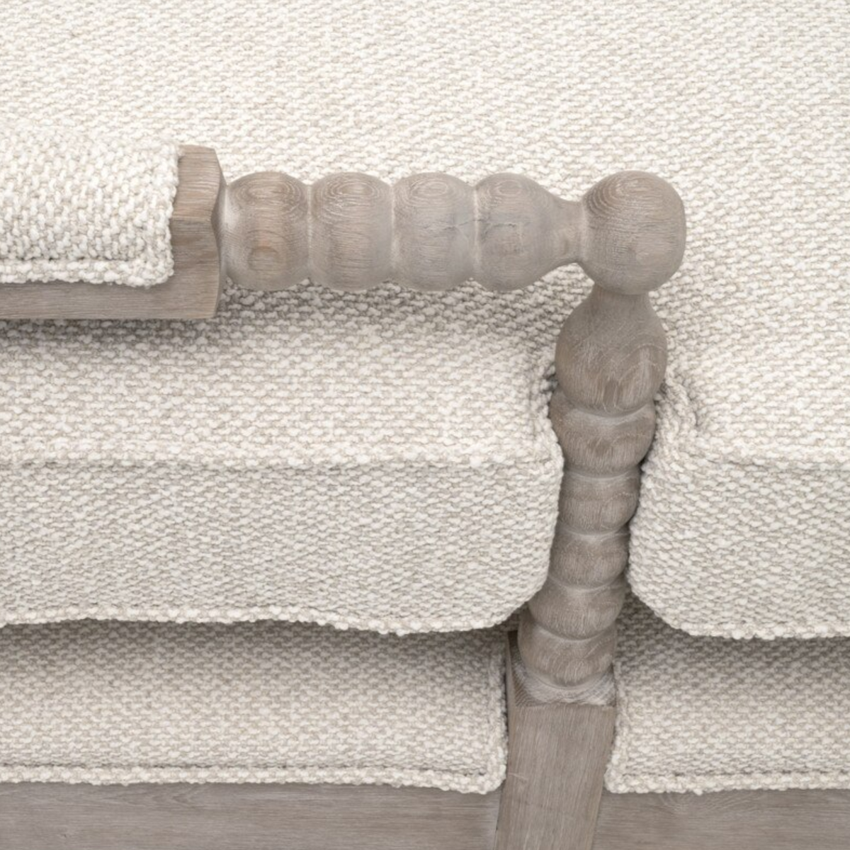Rouleau Chaise Lounge - Linen