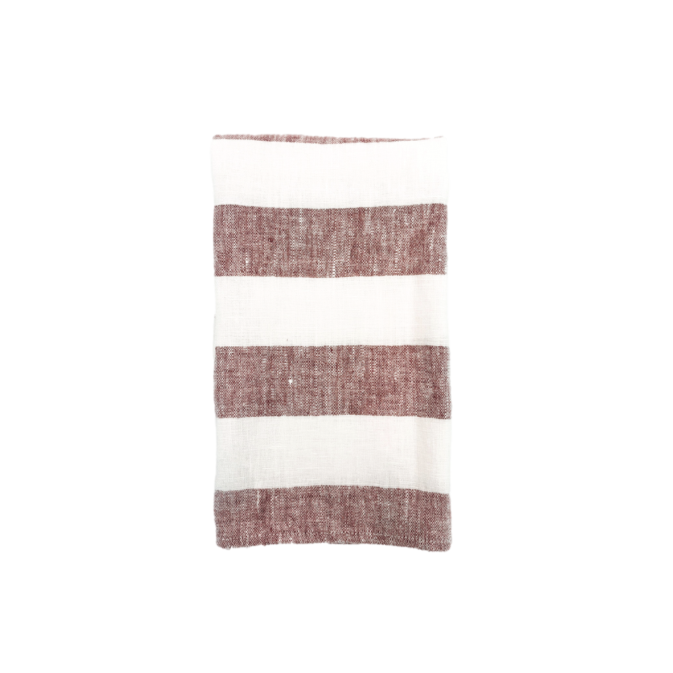 MH Tea Towel - Saddle Stripe