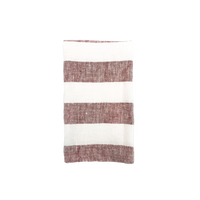 MH Tea Towel - Saddle Stripe