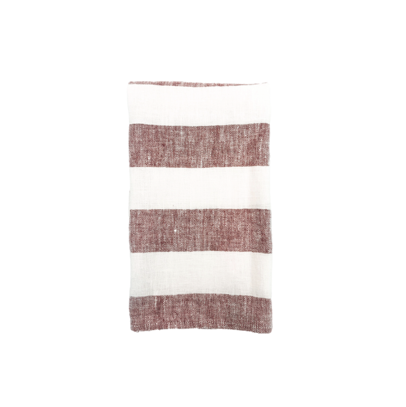 MH Tea Towel - Saddle Stripe