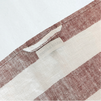 MH Tea Towel - Saddle Stripe