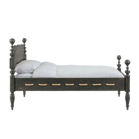 Saltwater Bed - Worn Black