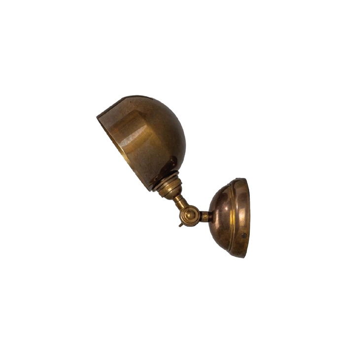 Dale Vintage Adjustable Brass Picture Light