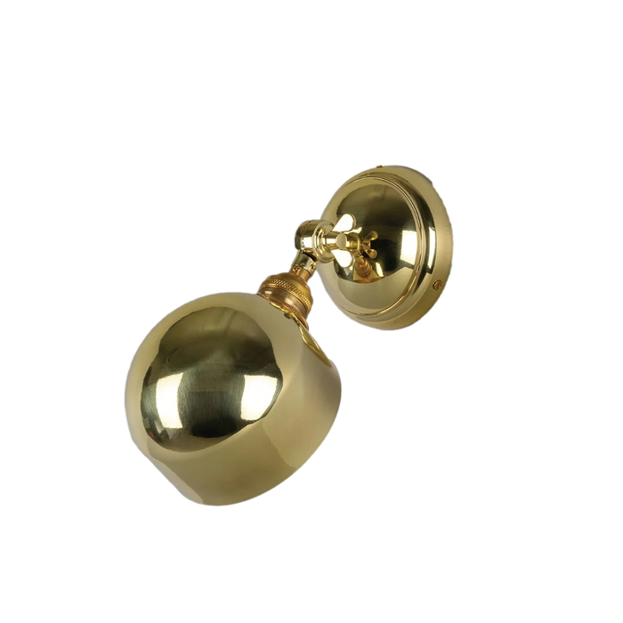 Dale Vintage Adjustable Brass Picture Light
