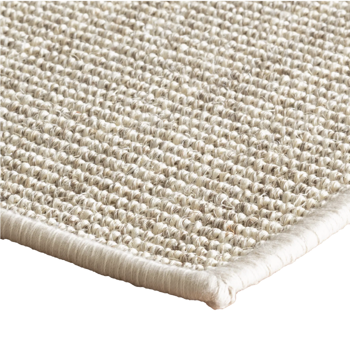 Shire Woven Sisal Rug - Light Grey