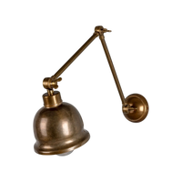 Simona Adjustable Brass Picture Light