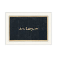 Southampton Flag Framed Artwork