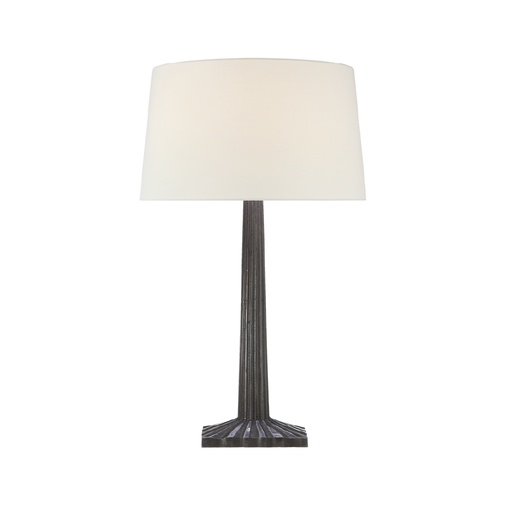 Strie Fluted Column Table Lamp