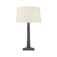 Strie Fluted Column Table Lamp