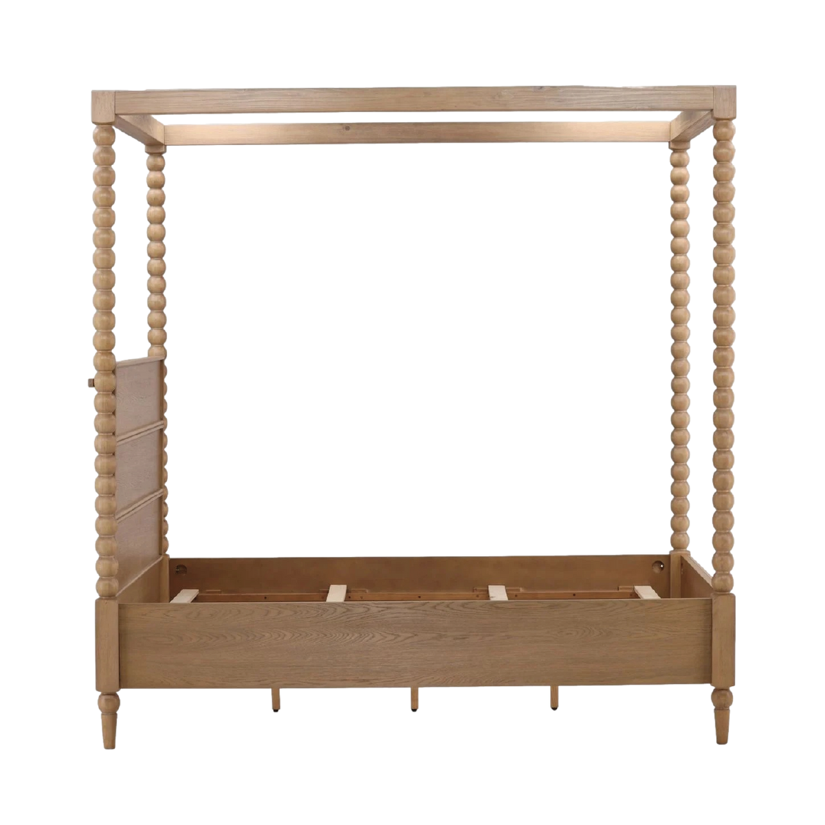 Vivienne Canopy Bed - Natural