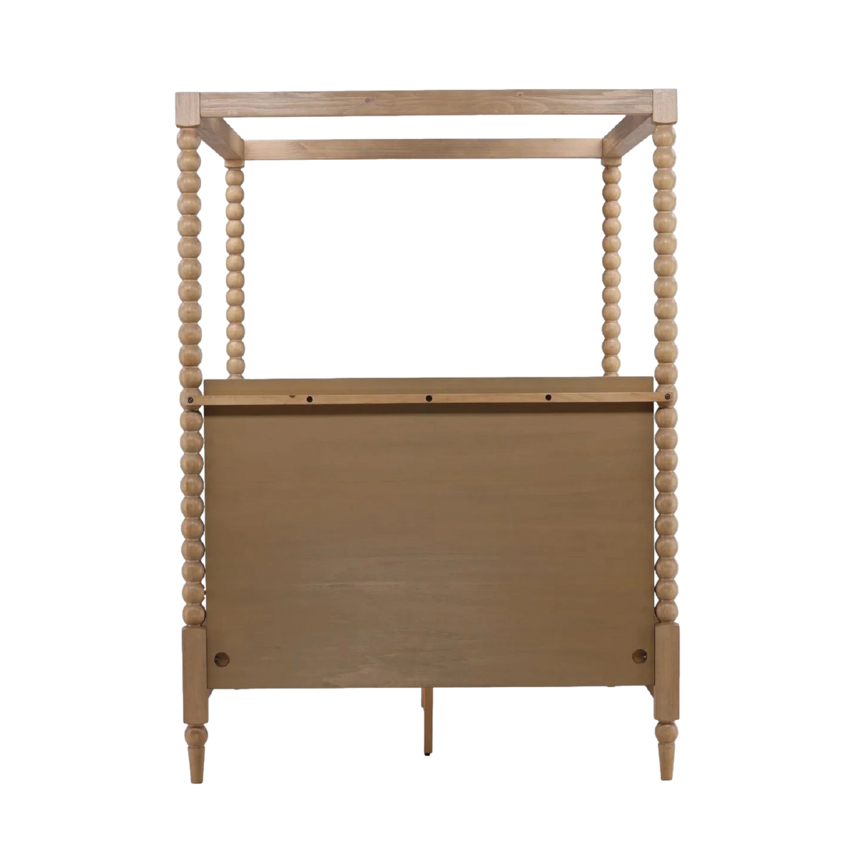 Vivienne Canopy Bed - Natural