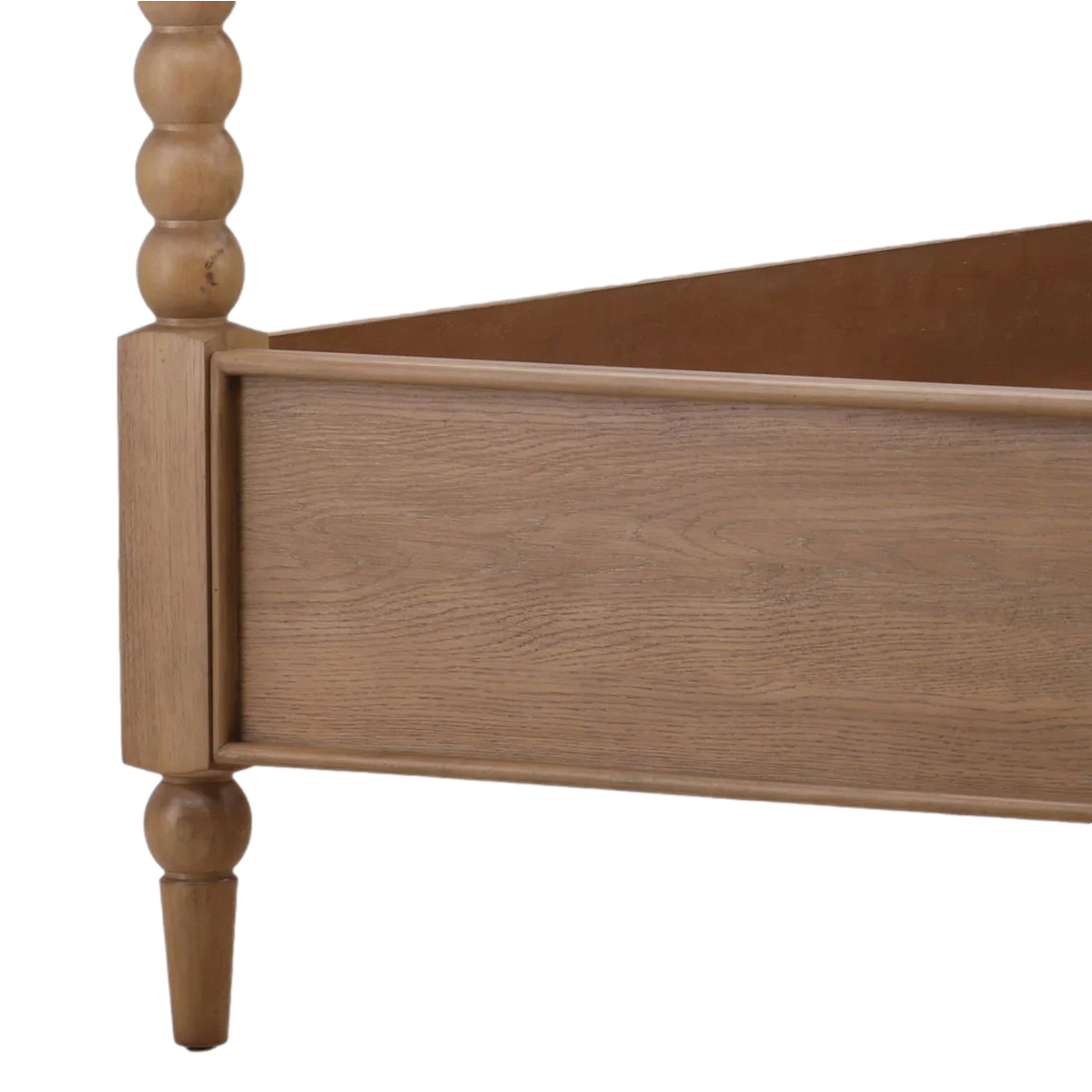 Vivienne Canopy Bed - Natural