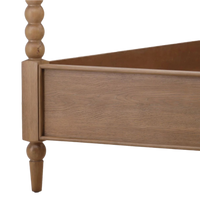 Vivienne Canopy Bed - Natural