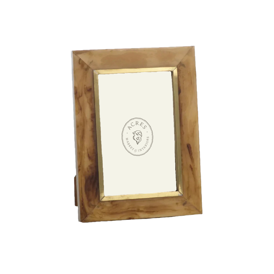 Weston Wood & Brass Photo Frame