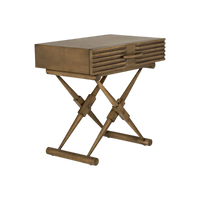 Zanta Nightstand - Saddle Brown