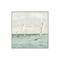 Shallow Sailing I Framed Artwork