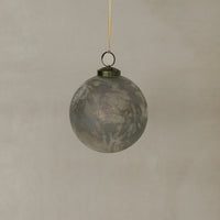 Antique Marbled Glass Ornament