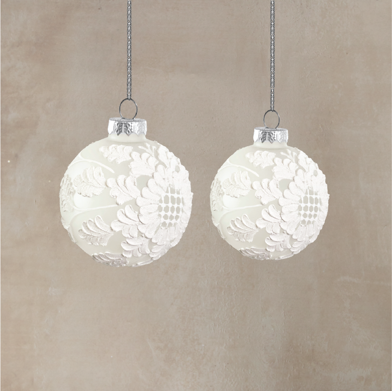 Flora Hand-Painted Ornament