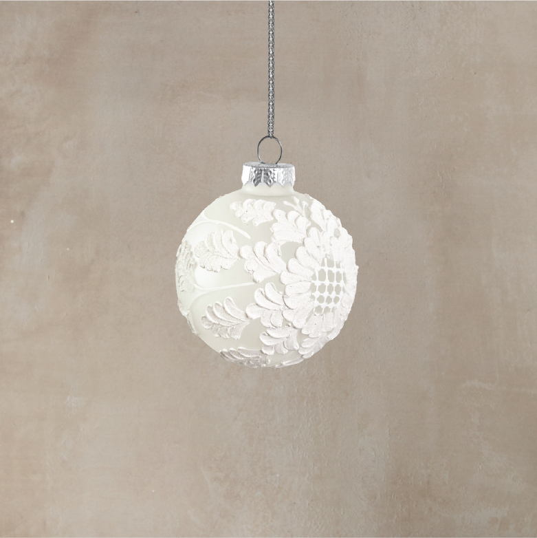 Flora Hand-Painted Ornament