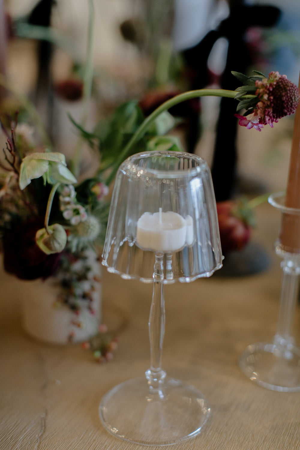 Gabriel Glass Tealight Holder