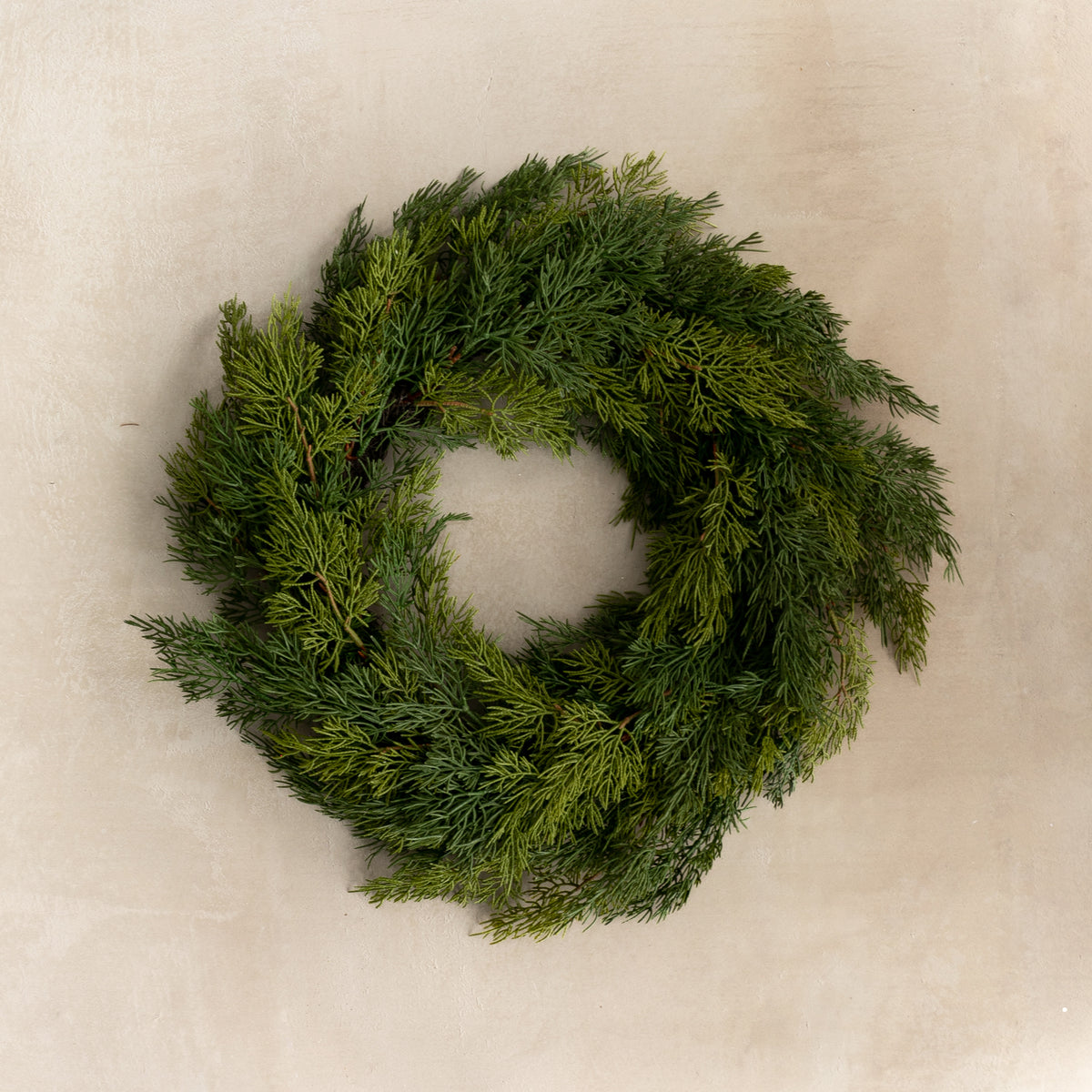 Holiday Ranch Cedar Wreath