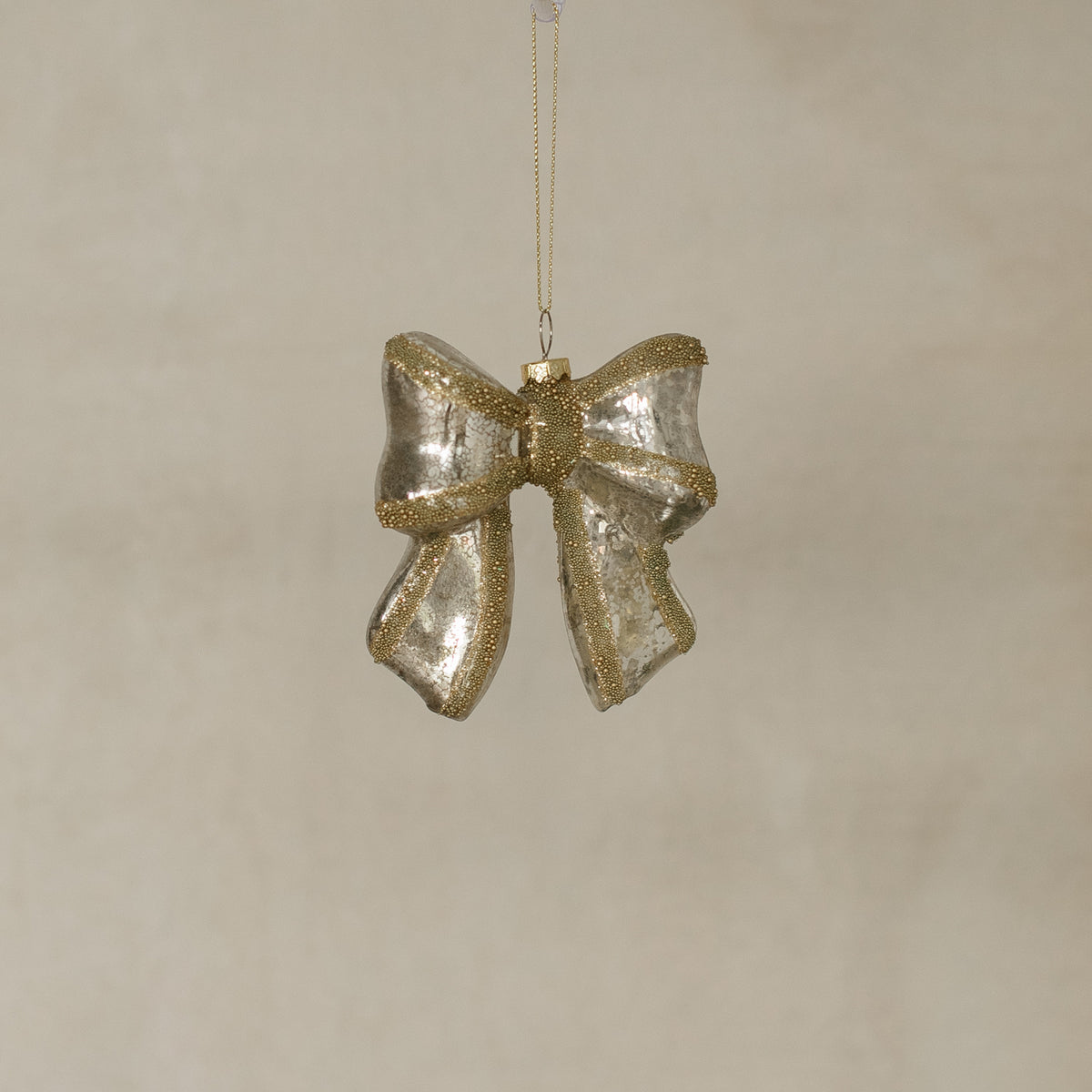 Vienna Glass Bow Ornament